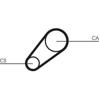 ContiTech Zahnriemen CT648