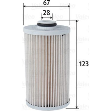 Valeo Kraftstofffilter 587083