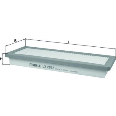 Knecht Luftfilter LX 2033