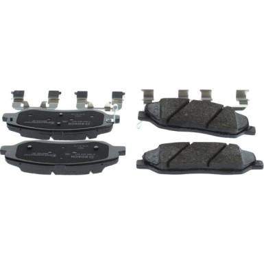 BOSCH Bremsbelagsatz, Scheibenbremse 0 986 494 631