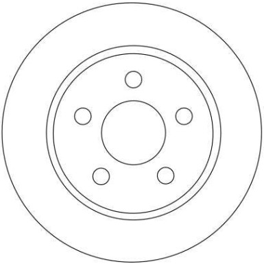 TRW Bremsscheibe DF4372 TRW Bremsscheibe DF4372