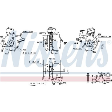 Nissens Turbolader 93056