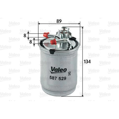 Valeo Kraftstofffilter 587529