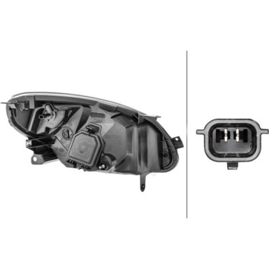 Hella 2 x HELLA Hauptscheinwerfer 1E7 271 510-311