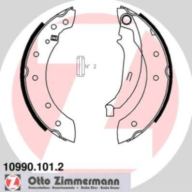 Zimmermann Bremsbackensatz 10990.101.2 Zimmermann Bremsbackensatz 10990.101.2