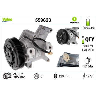 Kompressor, Klimaanlage 559623 Kompressor, Klimaanlage 559623
