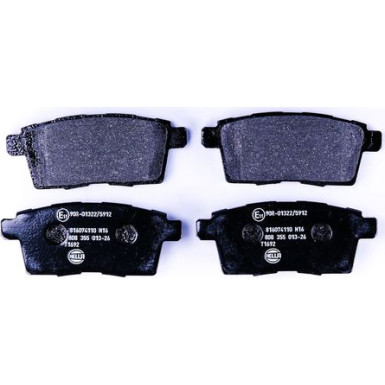 Bremsbelagsatz, Scheibenbremse 8DB 355 013-261 Bremsbelagsatz, Scheibenbremse 8DB 355 013-261