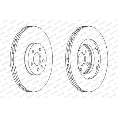 Bremsscheibe DDF1665C-1