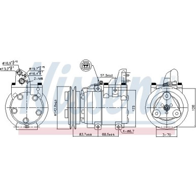 Kompressor, Klimaanlage 890059 Kompressor, Klimaanlage 890059