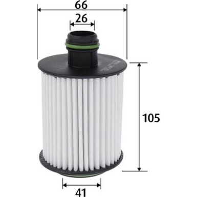 Ölfilter 586593 Ölfilter 586593