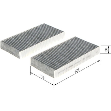Filter, Innenraumluft 1 987 435 549 Filter, Innenraumluft 1 987 435 549