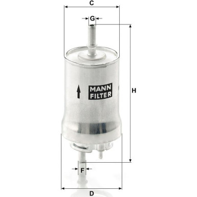 Kraftstofffilter WK 59 X