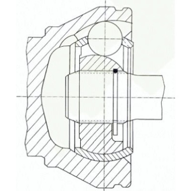 Gelenksatz, Antriebswelle 22568 Gelenksatz, Antriebswelle 22568