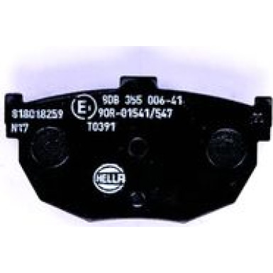 Hella Bremsbelagsatz, Scheibenbremse 8DB 355 006-411