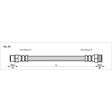 Bremsschlauch 4112520