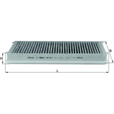 Filter, Innenraumluft LAK 32/1