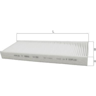 Filter, Innenraumluft LA 289 Filter, Innenraumluft LA 289