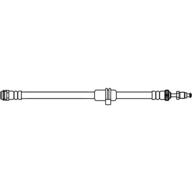 Metzger Bremsschlauch 4119084