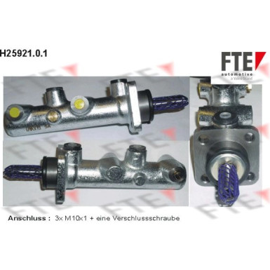 Hauptbremszylinder 9220376