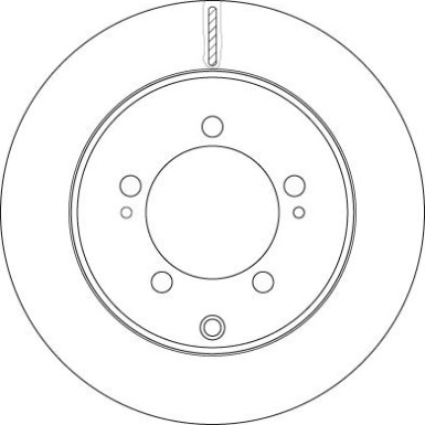 Bremsscheibe DF6274 Bremsscheibe DF6274