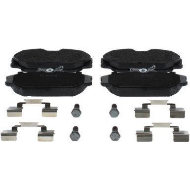 BOSCH Bremsbelagsatz, Scheibenbremse 0 986 494 656