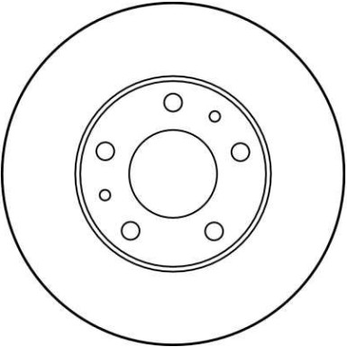 Bremsscheibe DF2728 Bremsscheibe DF2728