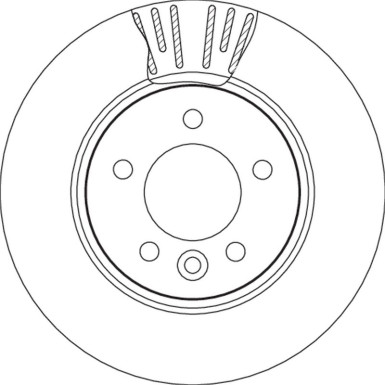 TRW Bremsscheibe DF4790 TRW Bremsscheibe DF4790