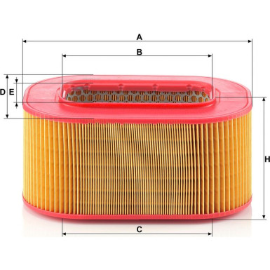 MANN-FILTER C 29 200 Luftfilter MANN-FILTER C 29 200 Luftfilter