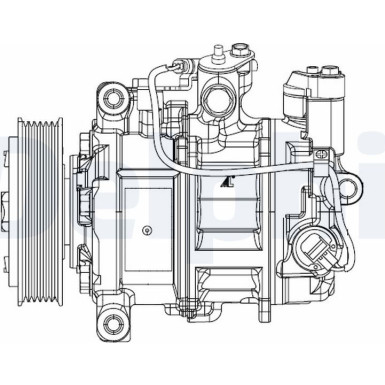 Kompressor, Klimaanlage CS20504 Kompressor, Klimaanlage CS20504
