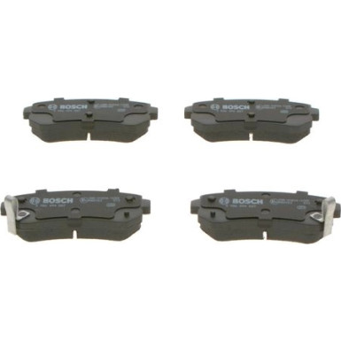 BOSCH Bremsbelagsatz, Scheibenbremse 0 986 494 887 BOSCH Bremsbelagsatz, Scheibenbremse 0 986 494 887