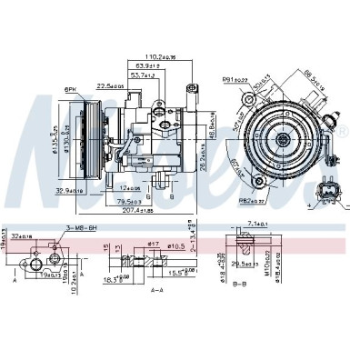 Kompressor, Klimaanlage 890159 Kompressor, Klimaanlage 890159