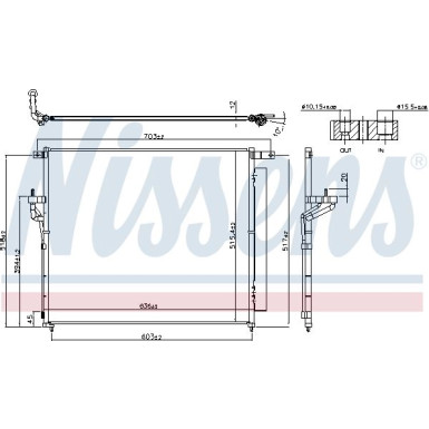 Nissens Kondensator, Klimaanlage FIRST FIT 940266 Nissens Kondensator, Klimaanlage FIRST FIT 940266