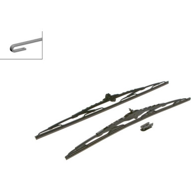 BOSCH 801 Scheibenwischer Twin 3 397 001 801 BOSCH 801 Scheibenwischer Twin 3 397 001 801