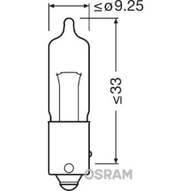 Osram Glühlampe, Blinkleuchte Ultra Life HY21W 12V Faltschachtel 64137ULT