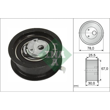 INA Spannrolle, Zahnriemen 531 0251 30