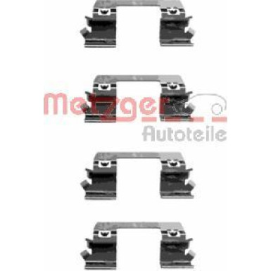 Metzger Zubehörsatz, Scheibenbremsbelag 109-1234