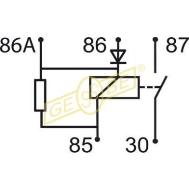 GEBE Relais, Kraftstoffpumpe 9 9128 1