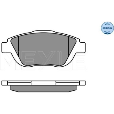 Meyle Bremsbelagsatz, Scheibenbremse MEYLE-ORIGINAL: True to OE 025 248 8318 Meyle Bremsbelagsatz, Scheibenbremse MEYLE-ORIGINAL: True to OE 025 248 8318