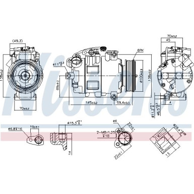 Kompressor, Klimaanlage 890068 Kompressor, Klimaanlage 890068