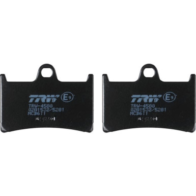 TRW Bremsbelagsatz, Scheibenbremse Organic Allround MCB611