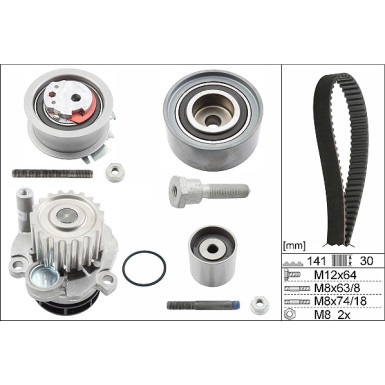 INA Wasserpumpe + Zahnriemensatz 530 0463 30