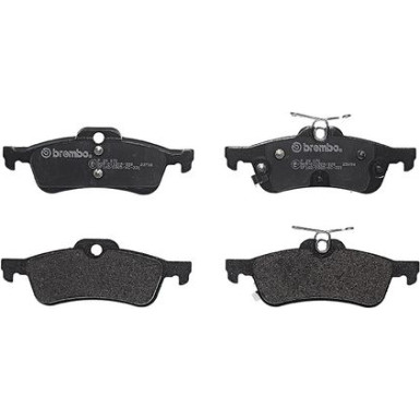Brembo Bremsbelagsatz, Scheibenbremse PRIME LINE P 28 070 Brembo Bremsbelagsatz, Scheibenbremse PRIME LINE P 28 070