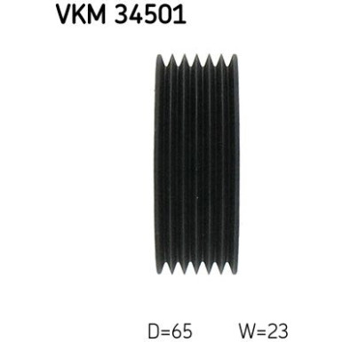 SKF Umlenk-/Führungsrolle, Keilrippenriemen VKM 34501