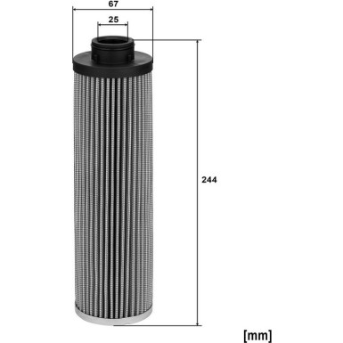 Filter, Arbeitshydraulik HD 670 X