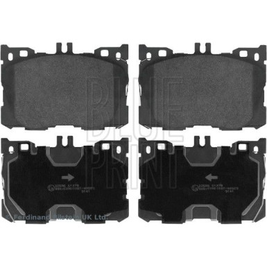 Blue Print Bremsbelagsatz, Scheibenbremse ADU174241