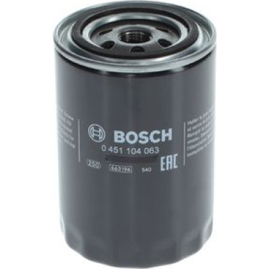 BOSCH 0 451 104 063 Ölfilter BOSCH 0 451 104 063 Ölfilter
