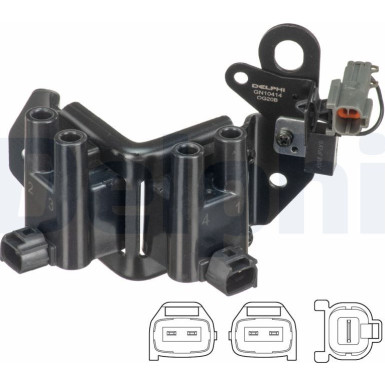 Zündspule GN10414-12B1 Zündspule GN10414-12B1