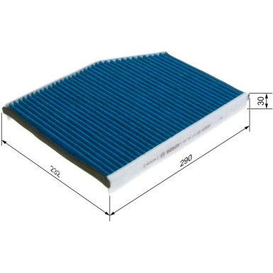 Filter, Innenraumluft 0 986 628 570 Filter, Innenraumluft 0 986 628 570