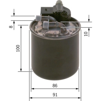 Kraftstofffilter F 026 402 836 Kraftstofffilter F 026 402 836