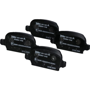 Valeo Bremsbelagsatz, Scheibenbremse EXPERT 301457A Valeo Bremsbelagsatz, Scheibenbremse EXPERT 301457A